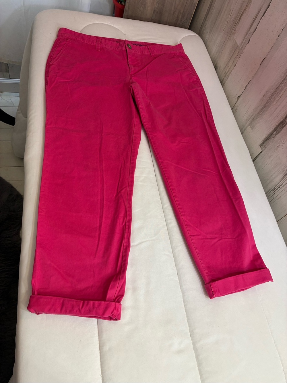 GAP Women's pink girlfriend khaki pants Sz 8